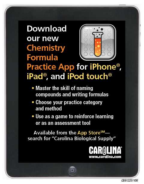 Ad announcing an App