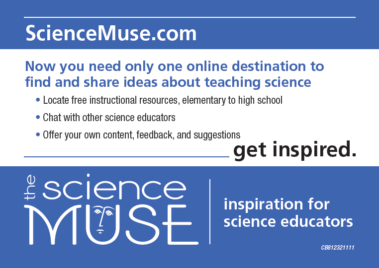 An ad for The Science Muse