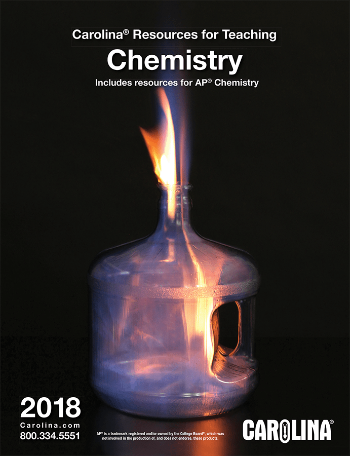 Image of a large carboy bottle standing with a flame shooting out of the top